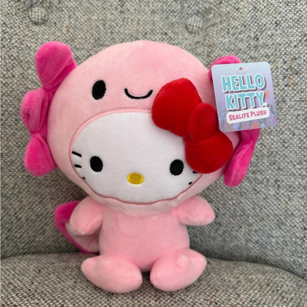 Fiesta Pink Sea Creature Hello Kitty Plush